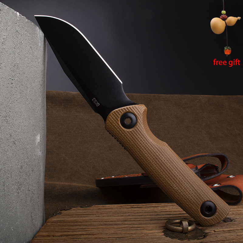 Hunting And Camping In Jungle - DC53 çelikten yapılmış, G10 saplı, yüksek
