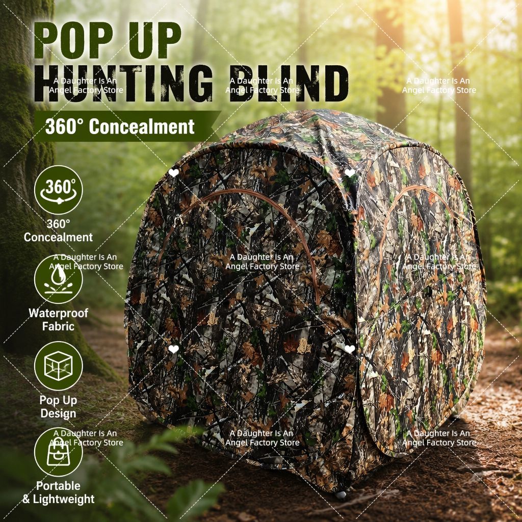 Hunting And Camping In Forest - Açık Hava Kamp Kamuflajı Kuş Gözlem