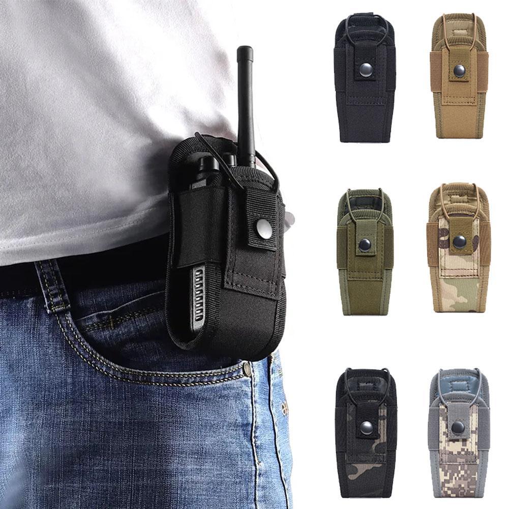 Outdoor Hunting Bag - Taktik Walkie Talkie Taşıma Çantası Molle