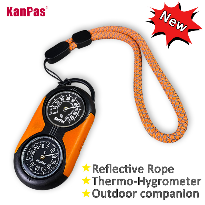 Hunting Outdoor Thermometer - KANPAS termometre pusula kiti/kalite Thermohygrometer kiti/açık