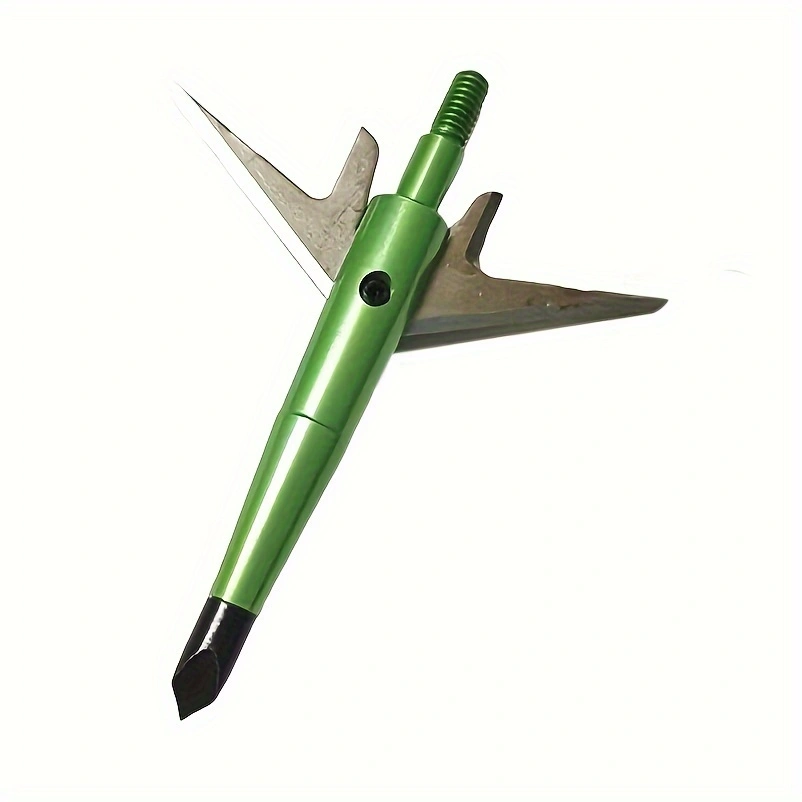 Crossbow Bolt Broadhead - 6 Adet Okçuluk Avı Uçları, 100
