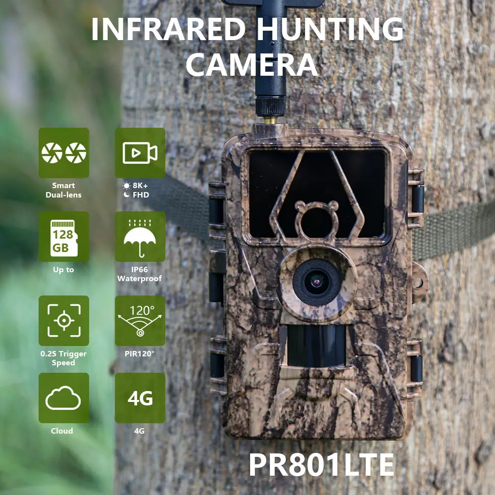 1 adet HD8K Kızılötesi Kamera  - Outdoor Hunting Camera Wifi incelemesi ve fiyatı