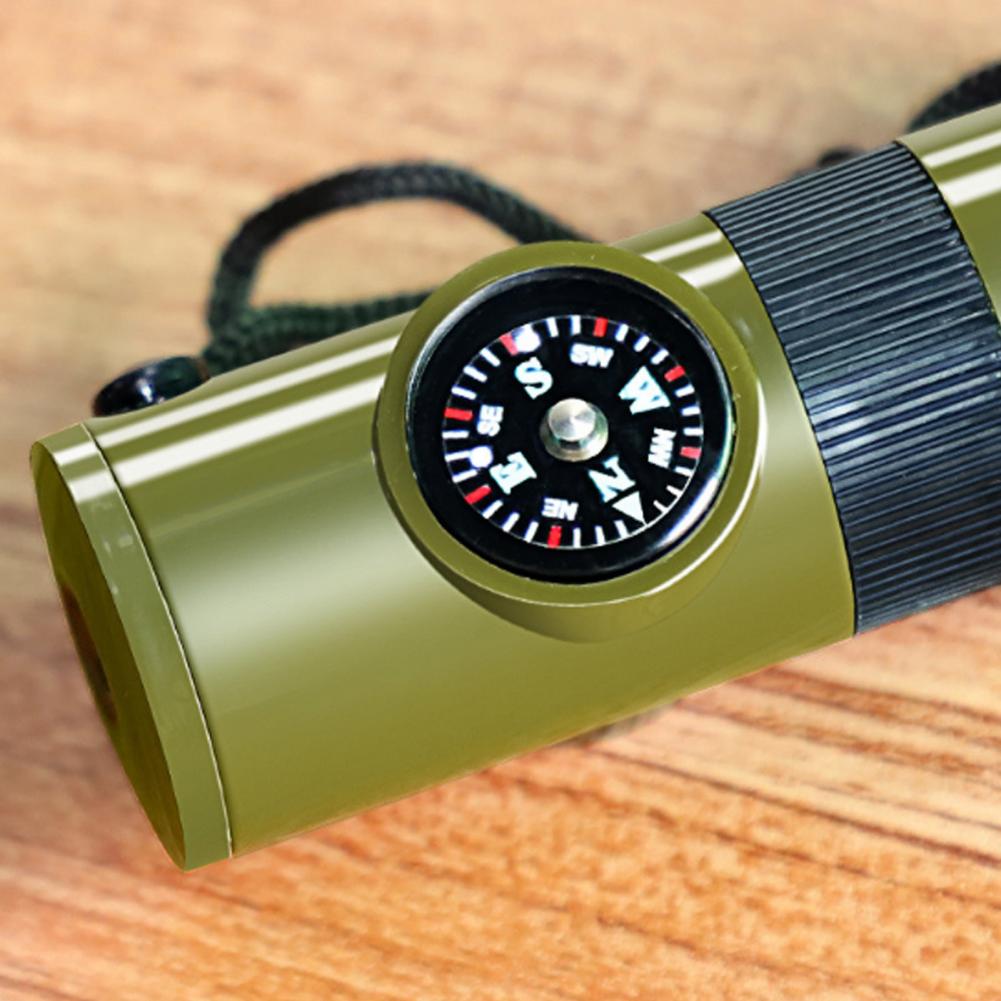 7-In-1 Çok Fonksiyonlu Düdük P - Hunting Outdoor Thermometer incelemesi ve fiyatı