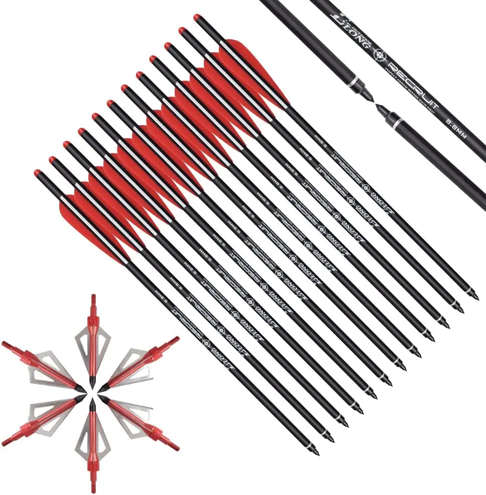 Uzatılmış Arbalet Cıvataları 2 - Crossbow Bolt Broadhead incelemesi ve fiyatı