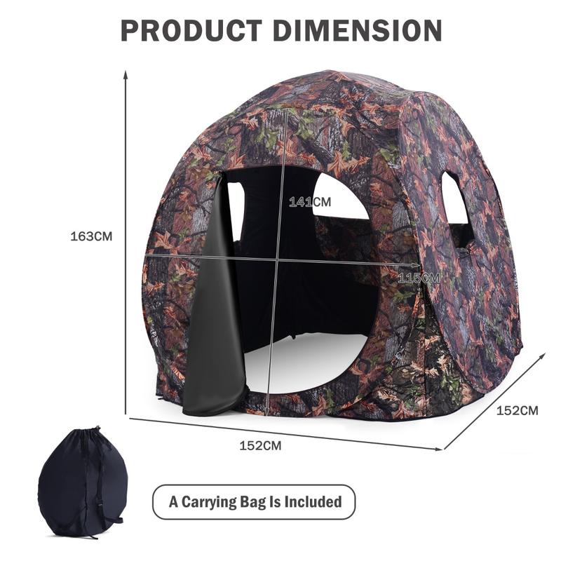 3 Kişilik Açılır Avcılık Çadır - Outdoor Hunting Bag incelemesi ve fiyatı