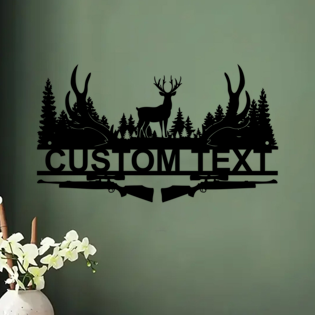 Özel geyik kabin Metal işareti - Outdoor Hunting Gifts incelemesi ve fiyatı