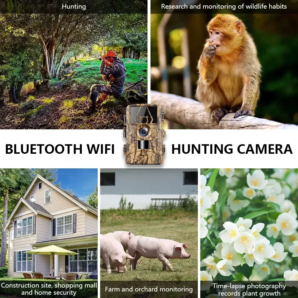 PR801W WIFI 8K 60MP Dijital İz - Outdoor Hunting Camera Wifi incelemesi ve fiyatı