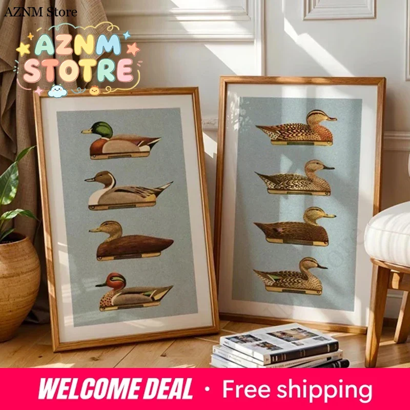 Retro Ördek Baskıları Açık Hav - Outdoor Hunting Gifts incelemesi ve fiyatı