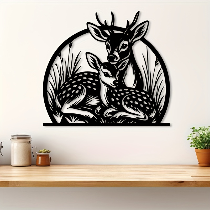 Rustik Demir Geyik Duvar Sanat - Outdoor Hunting Gifts incelemesi ve fiyatı