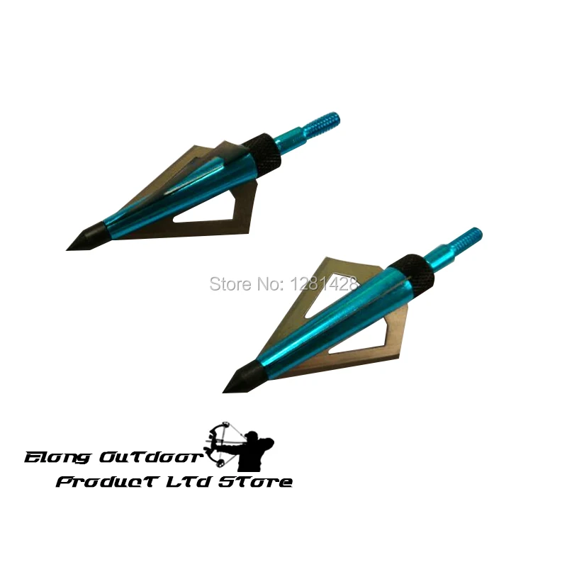 12 adet Mavi 125 Tahıl Broadhe - Crossbow Bolt Broadhead incelemesi ve fiyatı